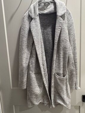 Ardene Light Gray Open-Front Women's Cardigan
